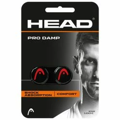 Head Pro Damp Vibration Dampener -Cheap Squash Store ADHE25628 BKRDProDampBlack P2