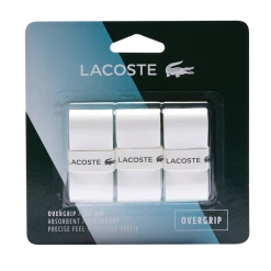 Lacoste Overgrip 3 Pack White