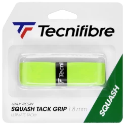 Tecnifibre Squash Tack Grip Replacement Grip -Cheap Squash Store AGTE18585 GRSquashTackgreen P5
