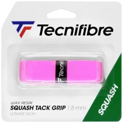 Tecnifibre Squash Tack Grip Replacement Grip -Cheap Squash Store AGTE18585 PISquashTackpink P3