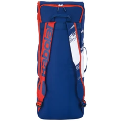 Babolat Backrack 2 Backpack Blue White Red -Cheap Squash Store BABA25083Backrack2BlueRed P3