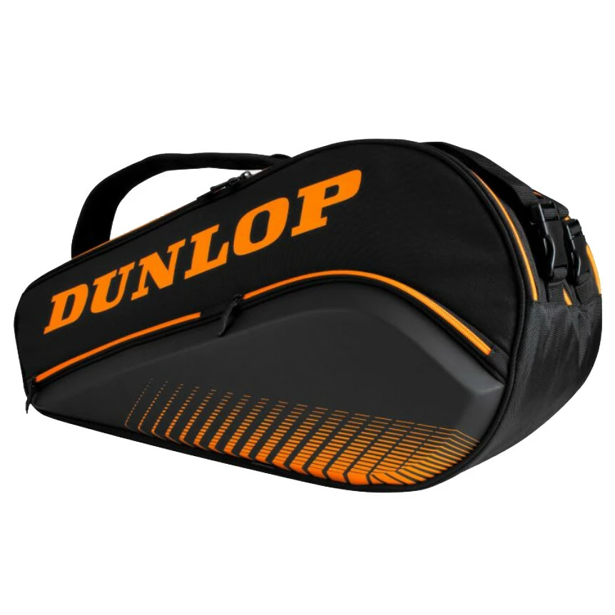Dunlop Paletero Elite Thermo Padel Bag Black Orange 1 Dunlop Paletero Elite Thermo Padel Bag Black Orange