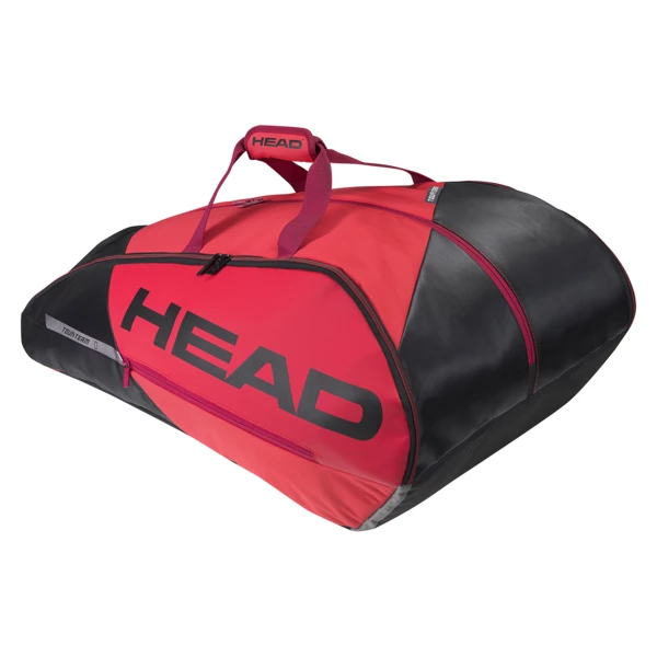 Head Tour Team 12R Monstercombi Racket Bag Black Red 1 Head Tour Team 12R Monstercombi Racket Bag Black Red