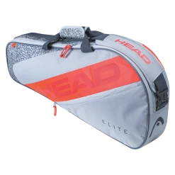 Head Elite 3 Racket Bag Grey Orange