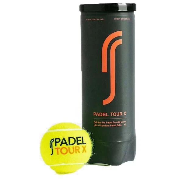 Robin Soderling Padel Tour X 3 Ball Can 1 Robin Soderling Padel Tour X 3 Ball Can