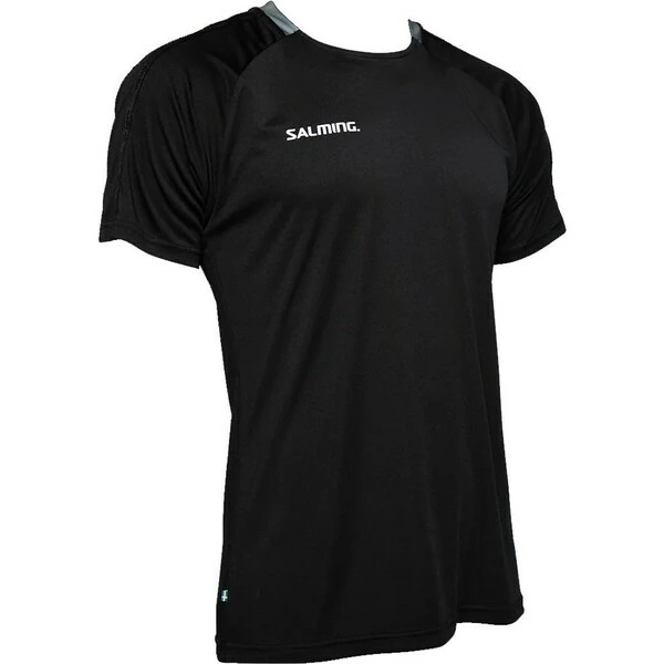 Salming Junior Core 22 Match T-Shirt Black Asphalt 1 Salming Junior Core 22 Match T-Shirt Black Asphalt