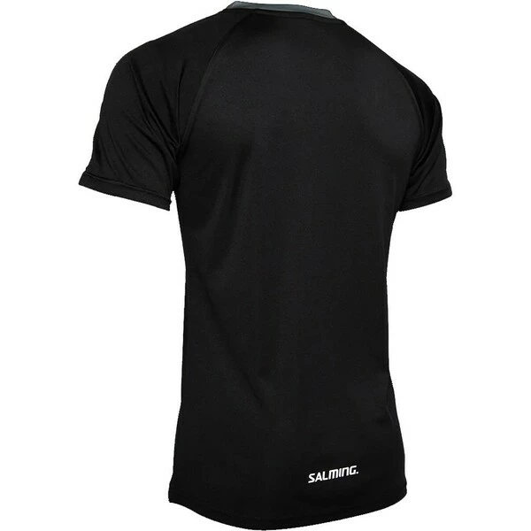 Salming Junior Core 22 Match T-Shirt Black Asphalt 2 Salming Junior Core 22 Match T-Shirt Black Asphalt - Image 2