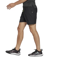 Adidas Men's Paris 2 In 1 Shorts Black -Cheap Squash Store CSAD271912n1ShortsBlack P4