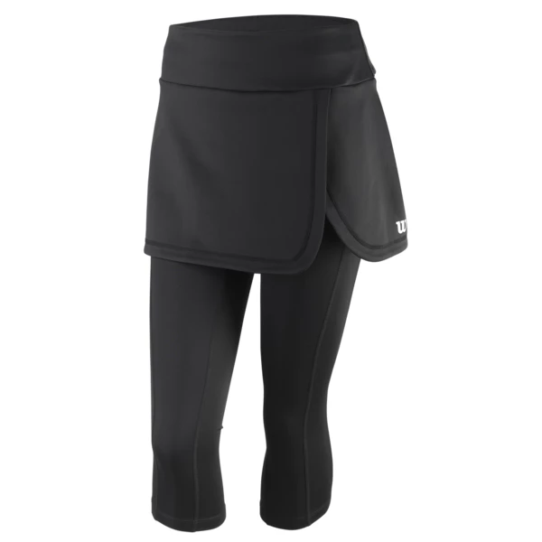 Wilson Women's Capri Skort Black 1 Wilson Women's Capri Skort Black