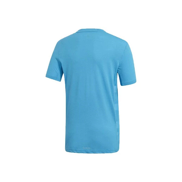Adidas Boy's Escouade T-Shirt Blue 2 Adidas Boy's Escouade T-Shirt Blue - Image 2