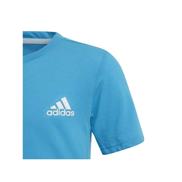 Adidas Boy's Escouade T-Shirt Blue 3 Adidas Boy's Escouade T-Shirt Blue - Image 3