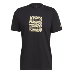 Adidas Men's Wimbledon Tennis T-Shirt Black