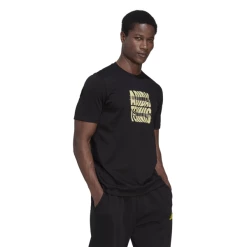 Adidas Men's Wimbledon Tennis T-Shirt Black -Cheap Squash Store CTAD27953WimbledonTeeBlack P4