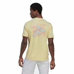 Adidas Men's Padel Category Tee Yellow -Cheap Squash Store CTAD28216PadelCatergoryTeeYellow P3