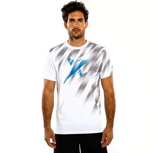 Drop Shot Men's Zero T-Shirt White 1 Drop Shot Men's Zero T-Shirt White