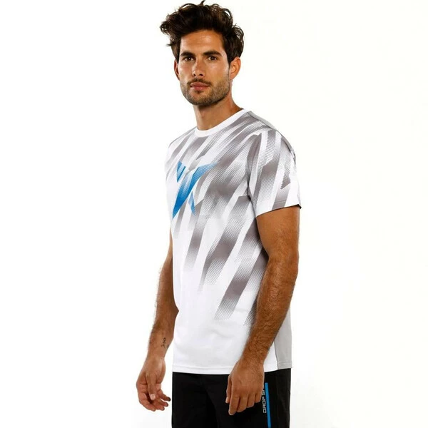 Drop Shot Men's Zero T-Shirt White 2 Drop Shot Men's Zero T-Shirt White - Image 2