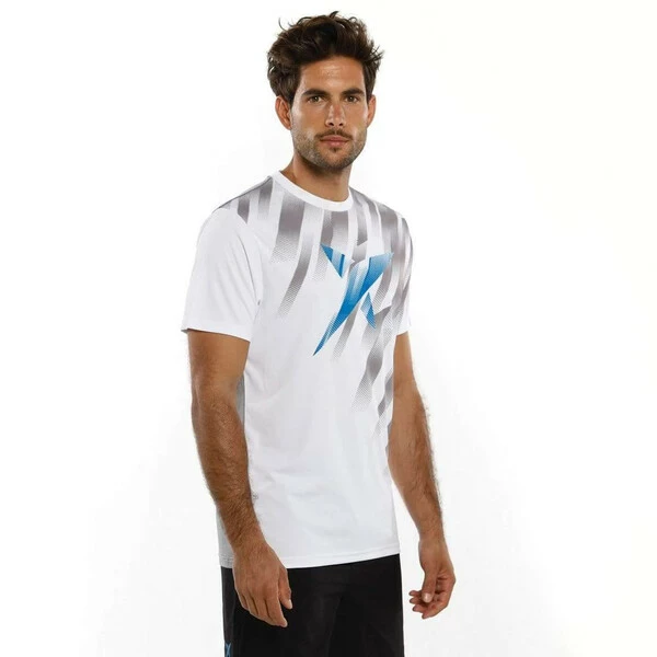 Drop Shot Men's Zero T-Shirt White 3 Drop Shot Men's Zero T-Shirt White - Image 3