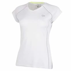 Dunlop Women's Club Crew Tee White