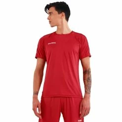 Salming Men's Core 22 Match T-Shirt Team Red -Cheap Squash Store CTSA29267Core22MatchTeeRed P3