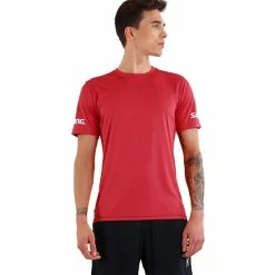 Salming Men's Core 22 Training Tee Team Red -Cheap Squash Store CTSA29307Core22TrainingTeeRed P3