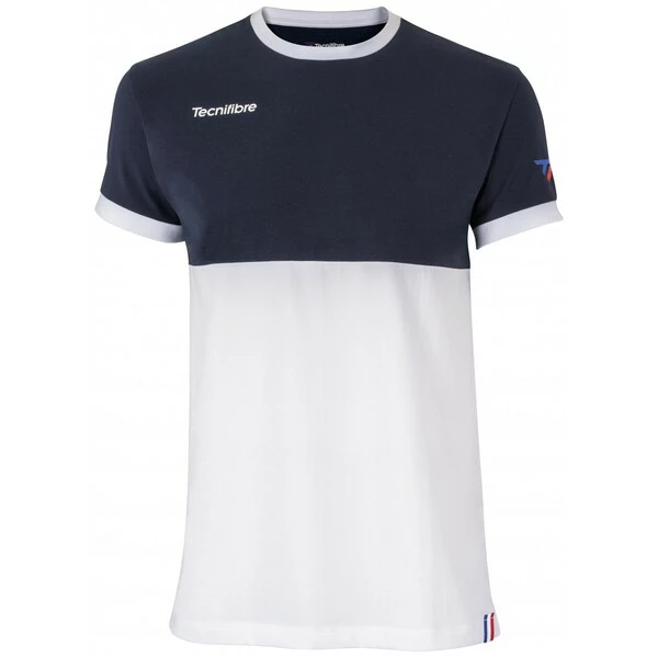 Tecnifibre Men's F1 Stretch T-Shirt Marine 1 Tecnifibre Men's F1 Stretch T-Shirt Marine
