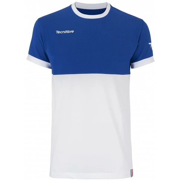 Tecnifibre Men's F1 Stretch T-Shirt Royal Blue 1 Tecnifibre Men's F1 Stretch T-Shirt Royal Blue