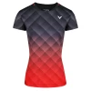 Victor Women's T-14100 C T-Shirt Black Red