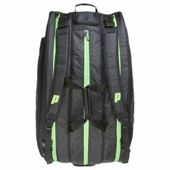 Prince Tour Challenger 9 Racket Bag Black Green 6 Prince Tour Challenger 9 Racket Bag Black Green -Cheap Squash Store RBPR16014tourchallengergreen P3
