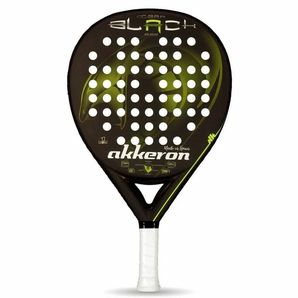Akkeron Cobra Black Padel Racket 1 Akkeron Cobra Black Padel Racket