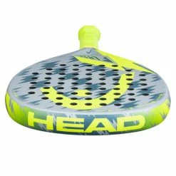 Head Flash Padel Racket Grey Yellow 2022 -Cheap Squash Store RPHE25796FlashGrey2022 P5