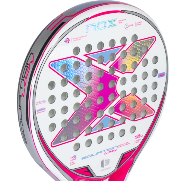 Nox Equation Lady WPT Advanced Series Padel Racket 5 Nox Equation Lady WPT Advanced Series Padel Racket - Image 5