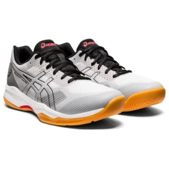 Asics Men's Gel Court Hunter 2 Indoor Court Shoes White Piedmont Grey -Cheap Squash Store SMAC28755CourtHunterWhite P4