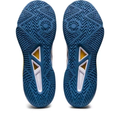 Asics Men's Gel Tactic Indoor Shoes White Deep Ocean -Cheap Squash Store SMAC29395TacticWhiteDeepOcean P6