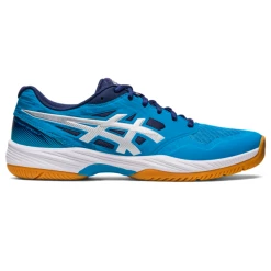 Asics Men's Gel Court Hunter 3 Indoor Court Shoes Island Blue Pure Silver