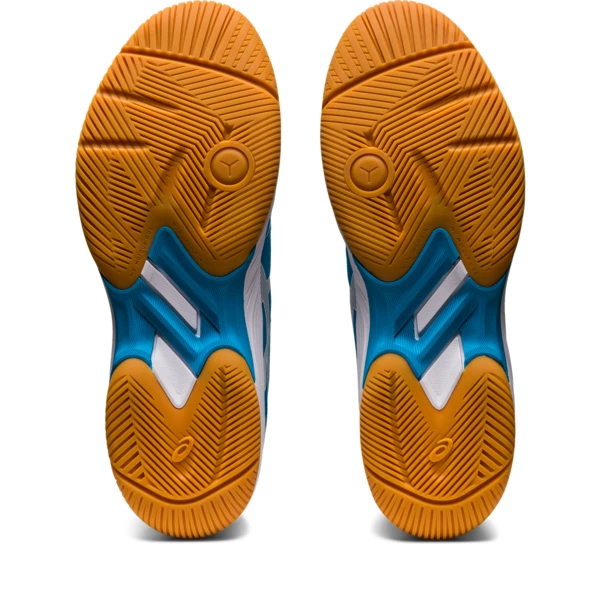 Asics Men's Gel Court Hunter 3 Indoor Court Shoes Island Blue Pure Silver 4 Asics Men's Gel Court Hunter 3 Indoor Court Shoes Island Blue Pure Silver - Image 4