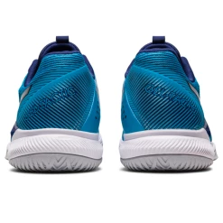 Asics Men's Gel Tactic Indoor Shoes Island Blue Pure Silver -Cheap Squash Store SMAC30094TacticIslandBlue P3