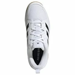 Adidas Ligra 7 Mens Indoor Court Shoes White Cloud Black -Cheap Squash Store SMAD27925Ligra7WhiteCloudBlack P3