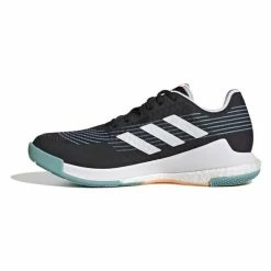 Adidas Men's CrazyFlight Indoor Shoes Core Black Cloud White -Cheap Squash Store SMAD29244CrazyFlightBlack P4