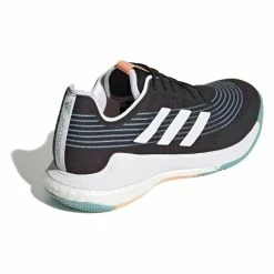 Adidas Men's CrazyFlight Indoor Shoes Core Black Cloud White -Cheap Squash Store SMAD29244CrazyFlightBlack P6