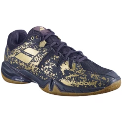 Babolat Shadow Spirit LTD Men's Indoor Shoes Black Gold -Cheap Squash Store SMBA28297ShadoeSpiritLTD P3