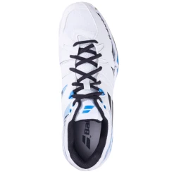 Babolat Shadow Spirit Men's Indoor Shoes White Black -Cheap Squash Store SMBA30133ShadowSpiritWhiteBlack P3