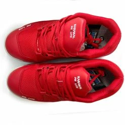 Karakal KF ProLite Men's Indoor Court Shoe Red 2022 -Cheap Squash Store SMKA29752ProLite2022Red P3