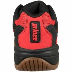 Prince NFS II Men's Indoor Shoes - Black/Red -Cheap Squash Store SMPR7320nfs11blackred P5