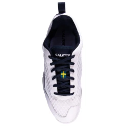 Salming Men's Viper SL Indoor Court Shoe White Navy -Cheap Squash Store SMSA28309ViperSLWhiteNavy P6