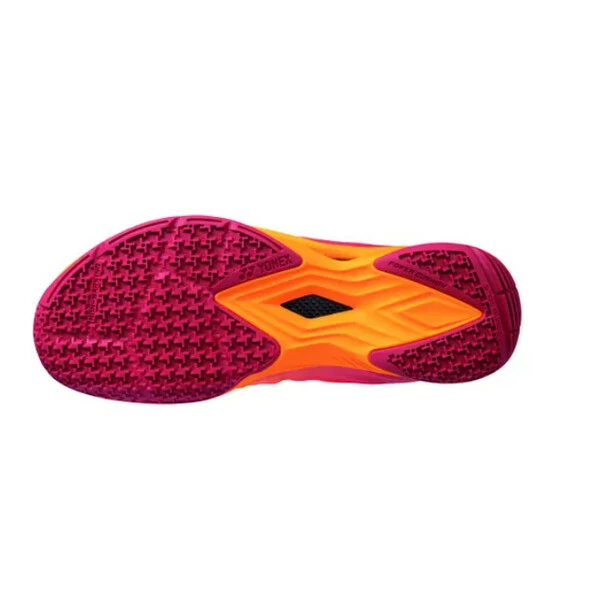 Yonex Men's Aerus Z2 Indoor Court Shoes Orange Red 2 Yonex Men's Aerus Z2 Indoor Court Shoes Orange Red - Image 2