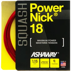 Ashaway PowerNick 18 Squash String - 1 Set