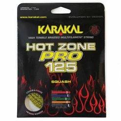 Karakal Hot Zone Pro 125 Squash String Set -Cheap Squash Store SSKA26236 YWHotZoneProYellow P3