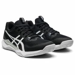 Asics Women's Gel Tactic Indoor Shoes Black White -Cheap Squash Store SWAC24589WTacticBlackWhite P4
