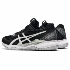 Asics Women's Gel Tactic Indoor Shoes Black White -Cheap Squash Store SWAC24589WTacticBlackWhite P5