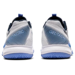 Asics Women's Gel Tactic Indoor Shoes White Periwinkle Blue -Cheap Squash Store SWAC24598WhitePeriwinkle P3